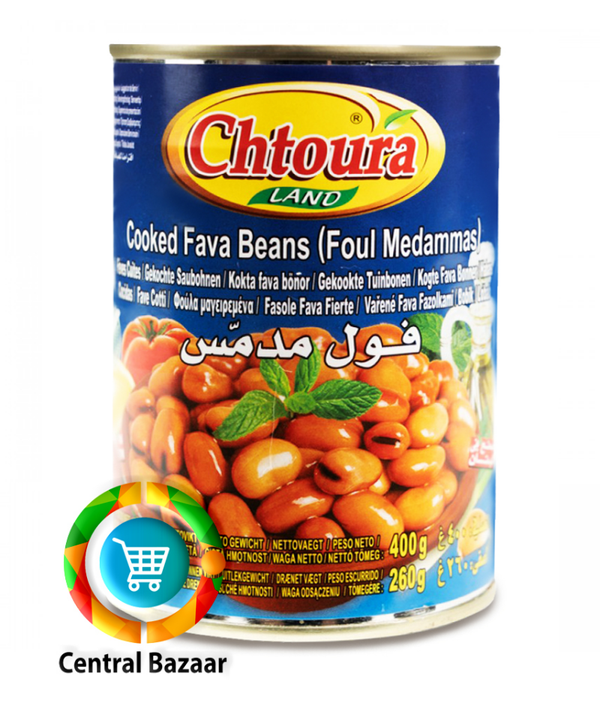 Chtoura Land Fava Beans Plain 400g