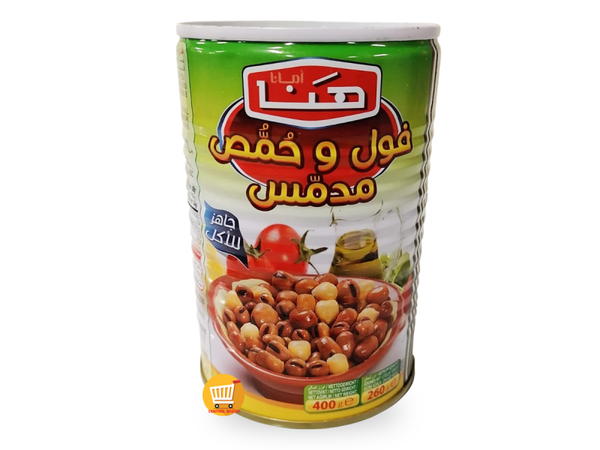 Hana Fields Fava Beans with Chickpeas 400g