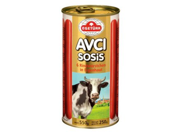 EGETURK AVCI KNAKWORST 250G