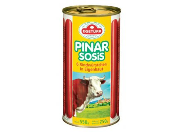 EGETURK PINAR KNAKWORST 250G
