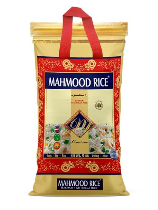 MAHMOOD  Sella Basmati Rice 9kg رز محمود غ