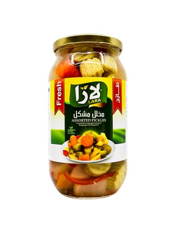 LARA Assorted Pickles Medium FRESH 650gr