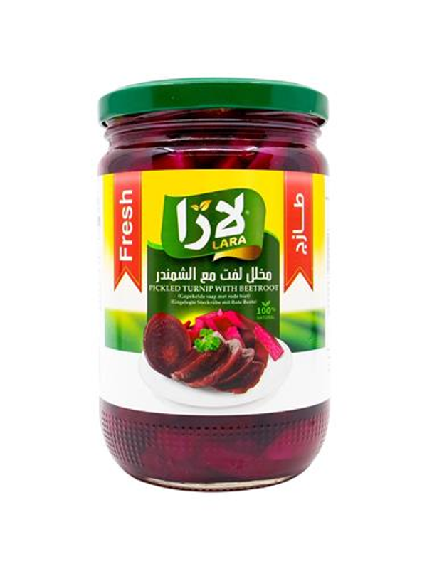 LARA Sliced pickled turnip with beetroot FRESH 400gr