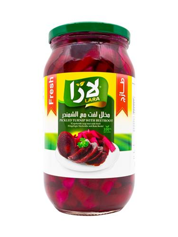 LARA Sliced pickled turnip with beetroot FRESH 650gr