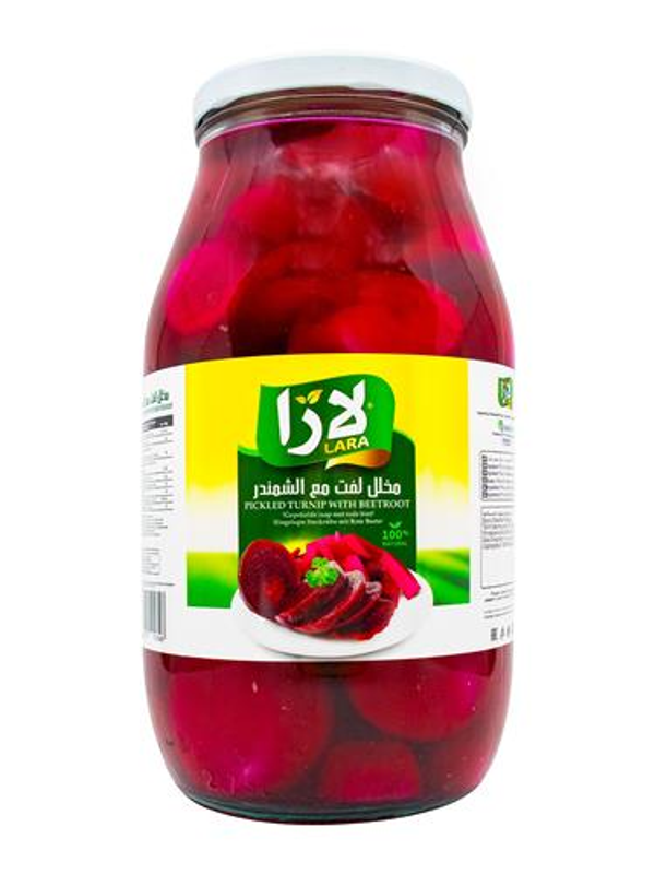 LARA Pickled Turnip With Beetroot FRESH 1,8kg