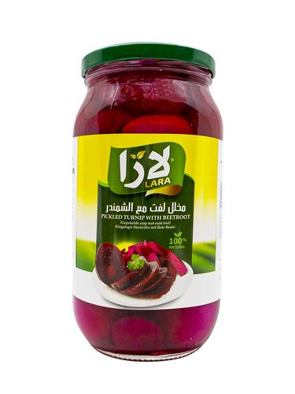 LARA Pickled Turnip With Beetroot FRESH 650gr