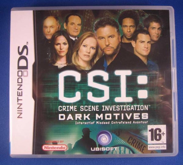 CSI: Dark Motives - DS