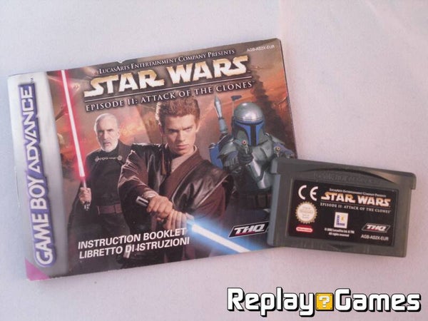 Star Wars Episode II: Attack of the Clones (met handleiding) - GBA