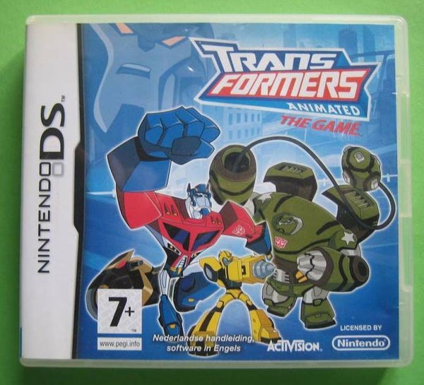 TransFormers Animated The Game - DS