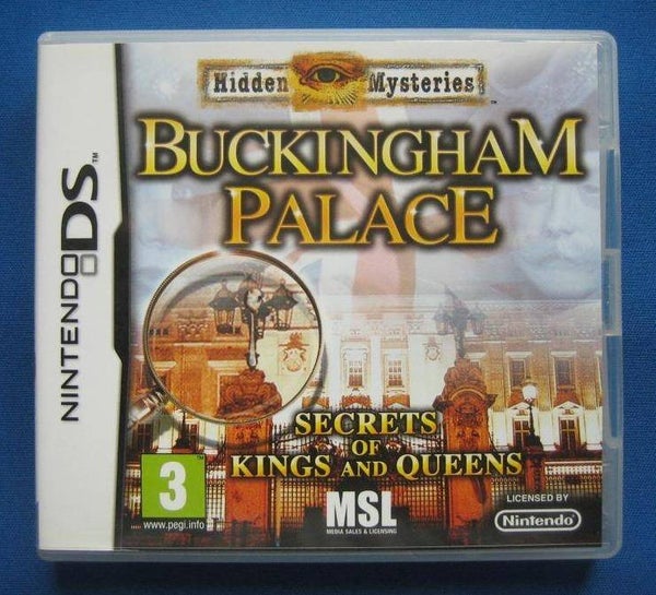 Hidden Mysteries: Buckingham Palace - DS Game