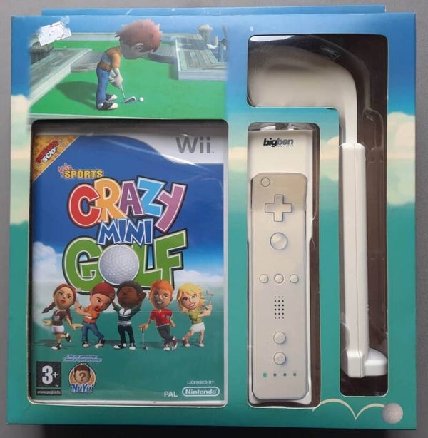 Kidz Sports: Crazy Mini Golf incl. Putter Accessoire (Nieuw!) - Nintendo Wii