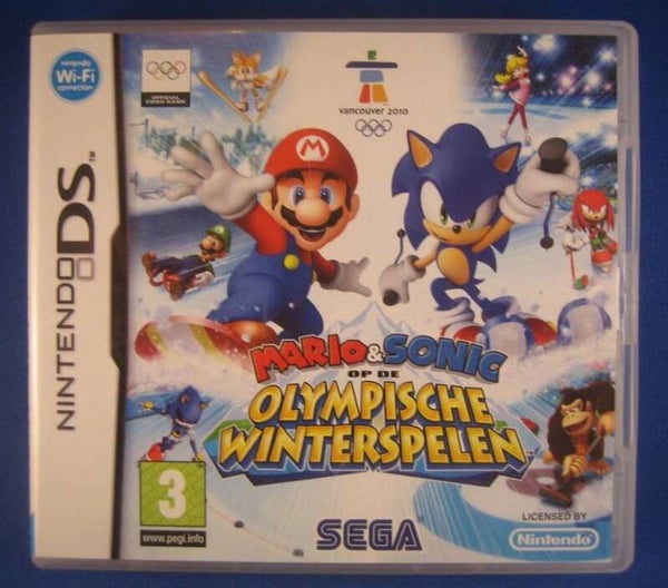 Mario & Sonic op de Olympische Winterspelen - DS Game