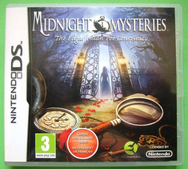 Midnight Mysteries: The Edgar Allan Poe Conspiracy - DS Game