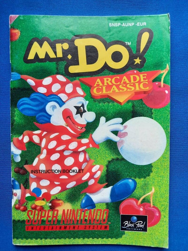 Mr. Do - Handleiding (SNES)