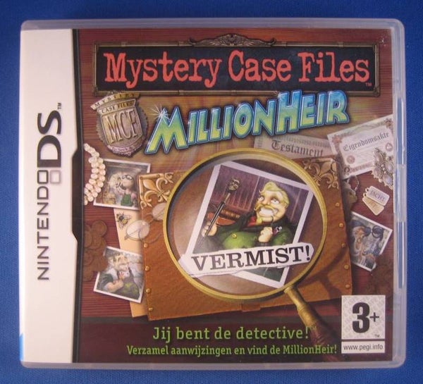 Mystery Case Files: MillionHeir - DS Game