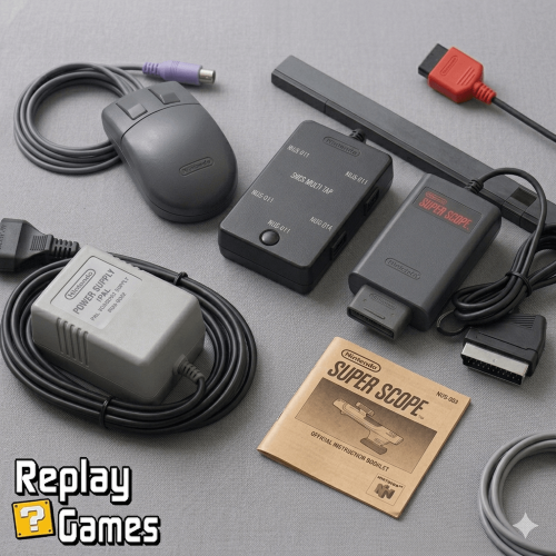 Koop hier je SNES Accessoires
