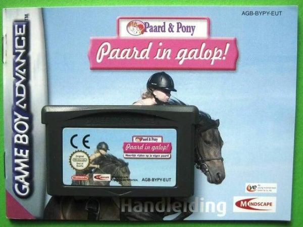 Paard in Galop (met handleiding) - GBA