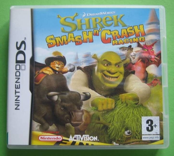 Shrek Smash n' Crash Racing - DS Game
