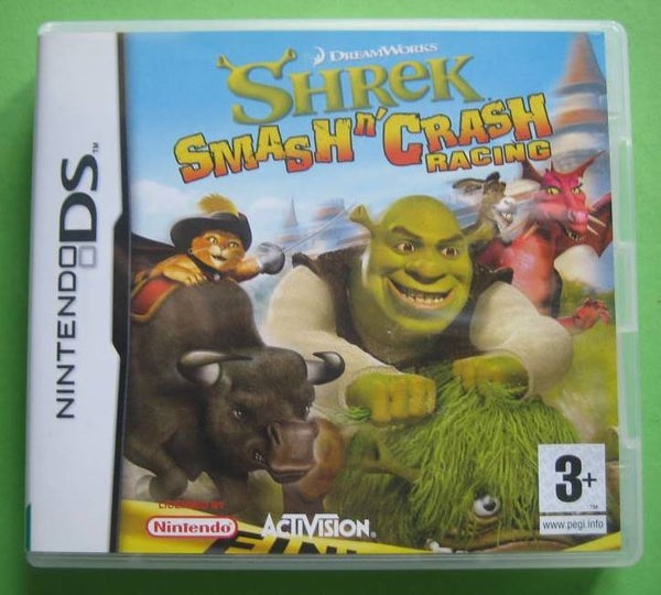 Shrek Smash n' Crash Racing - DS Game