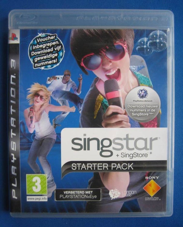 SingStar Starter Pack + SingStore - PS3