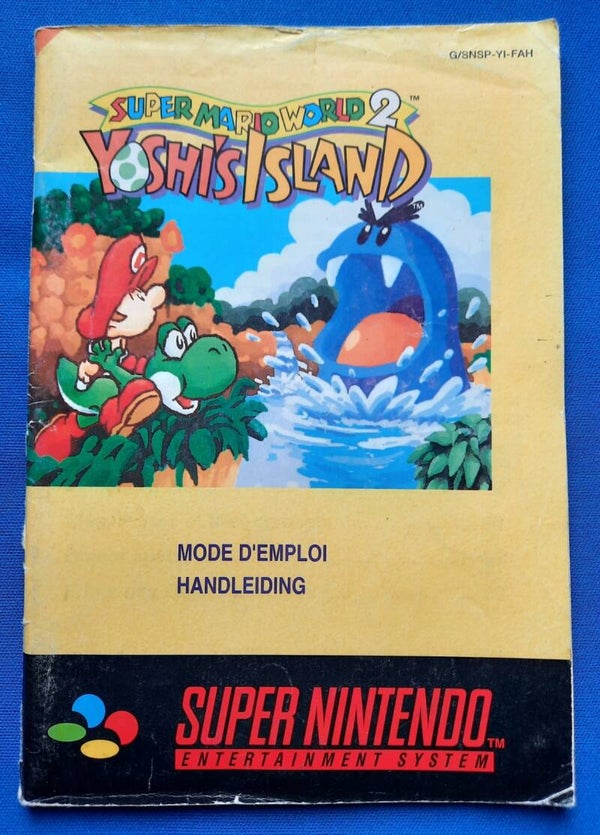 Super Mario World 2 - Yoshi's Island - Manual - Handleiding (SNES)