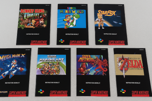SNES manuals kopen