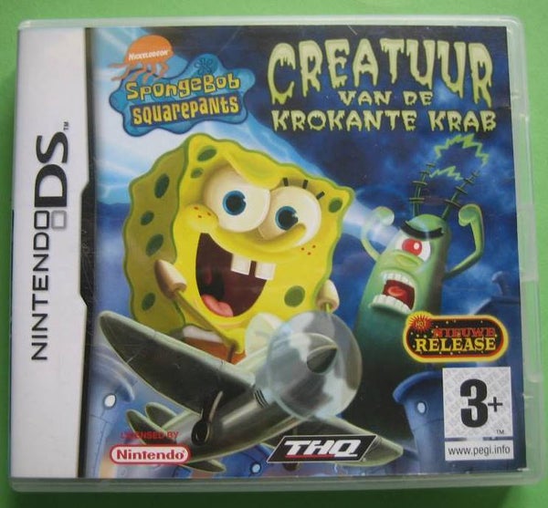 SpongeBob Squarepants: Creatuur van de Krokante Krab - DS Game