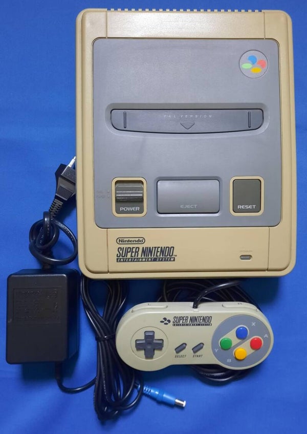 Originele Super Nintendo (SNES) Console Set