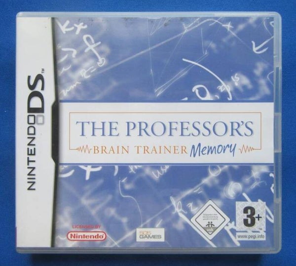 The Professor’s Brain Trainer: Memory - DS Game