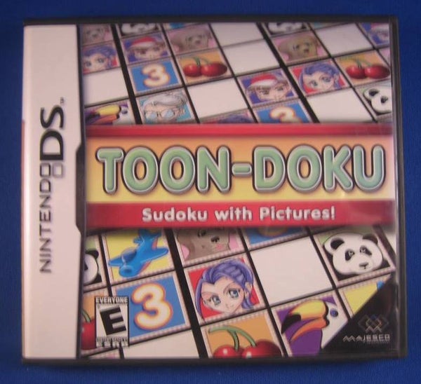 Toon-Doku: Sudoku with Pictures! - DS Game