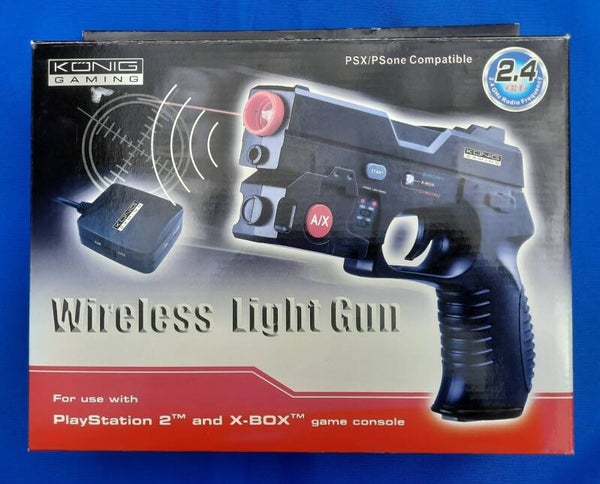 König Draadloos Licht Pistool PS2 / XBOX (Nieuw)