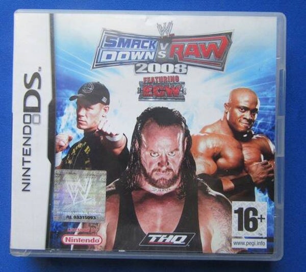 WWE SmackDown vs. Raw 2008 - DS Game