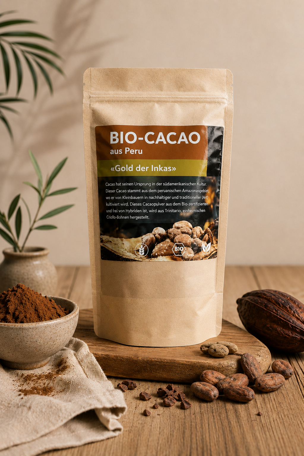 Cacao Pulver Bio Vita Sports 350g