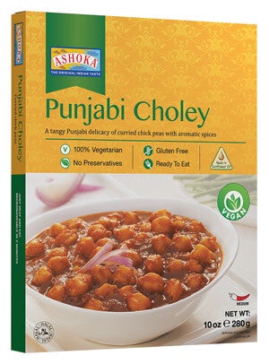 Punjabi Choley mit Kichererbsen