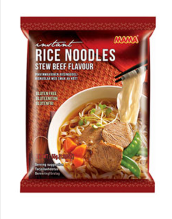 Rice Noodles instant Rindfleischgeschmack