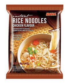Rice Noodles Instant mit Huhn Geschmack