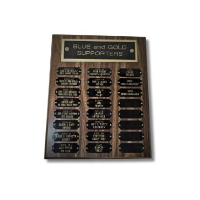 10.5 x 13 Plaque