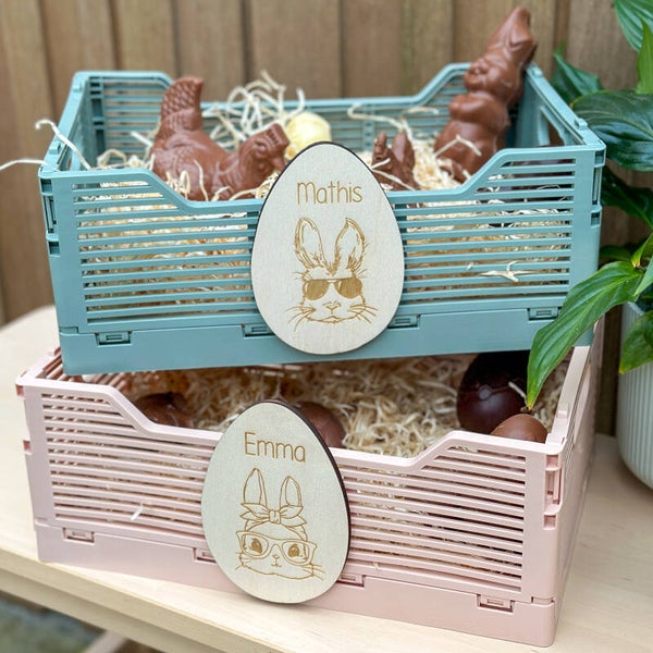 Gepersonaliseerd paaskratje