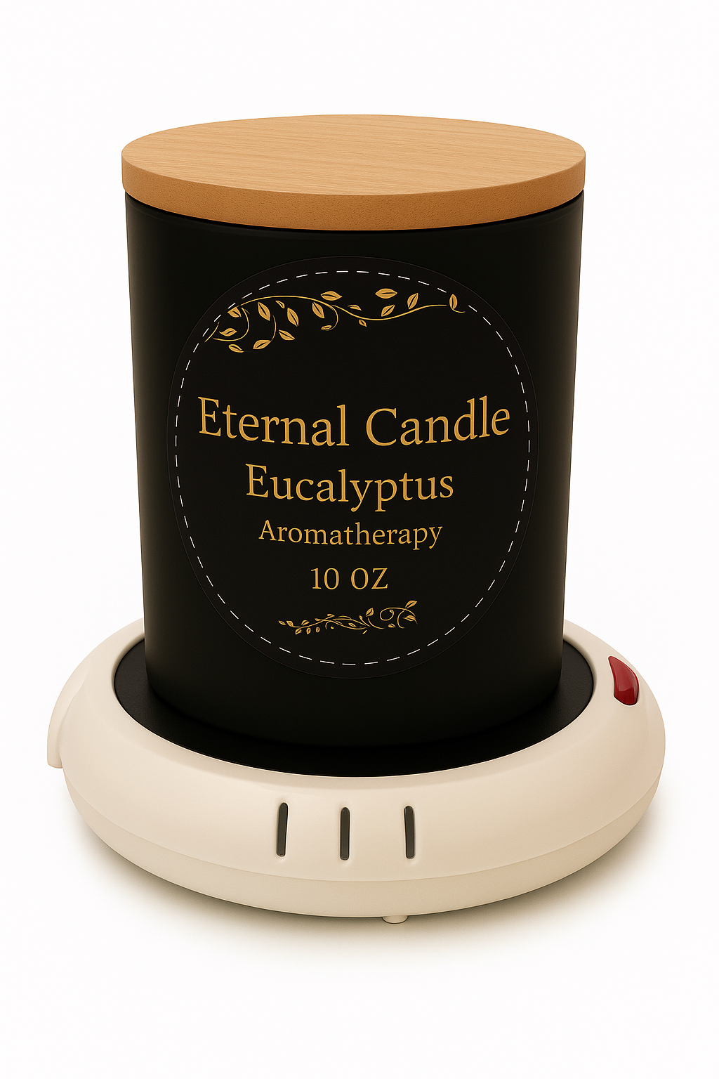 Eucalyptus Aromatherapy Candle | Organic & Flameless – Eternal Candle