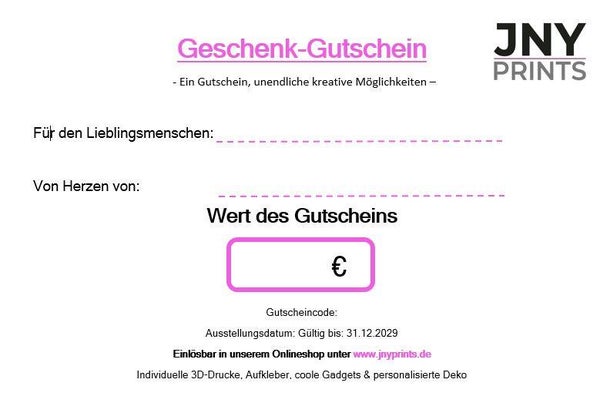 Gutschein Print@Home