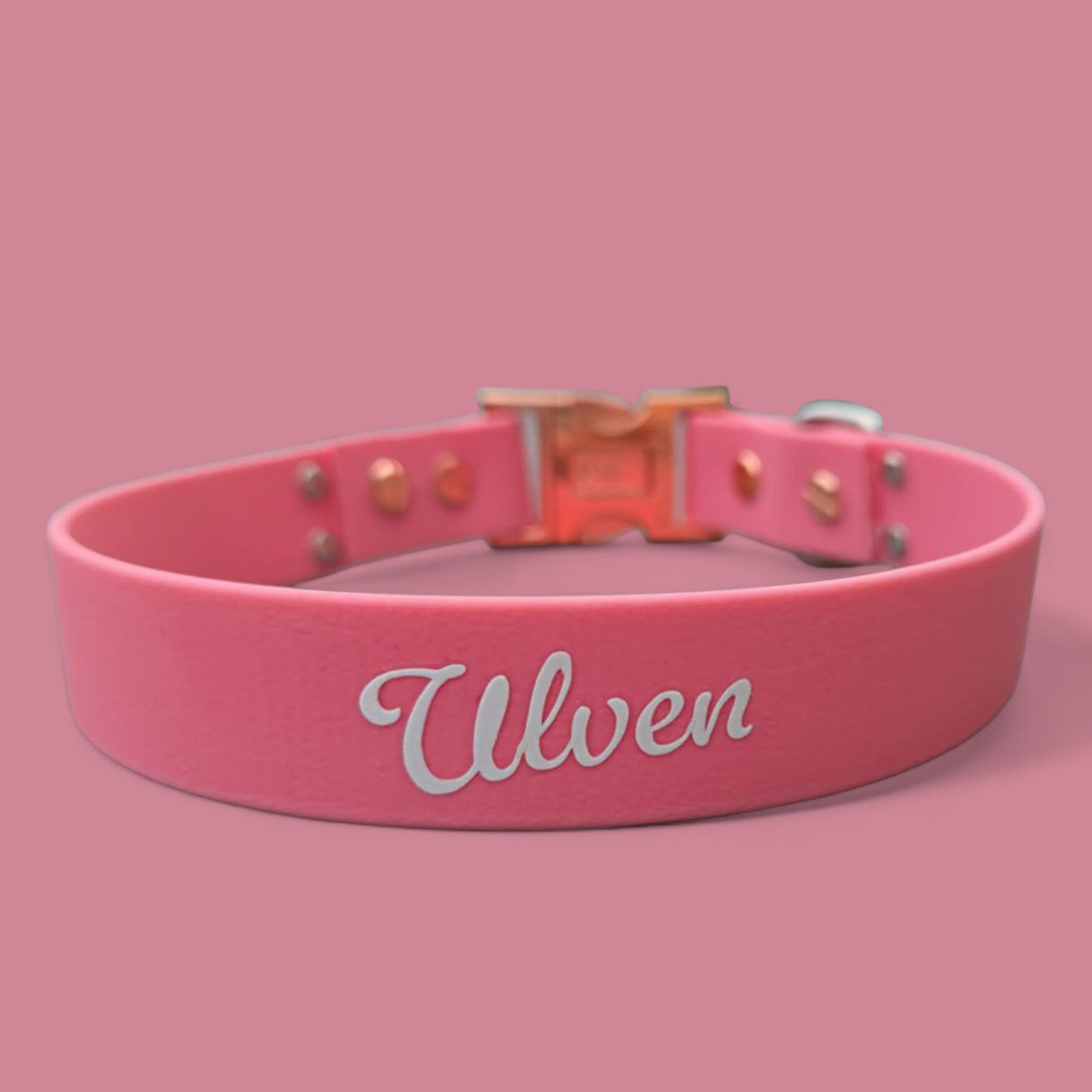 Joli collier rose pastel