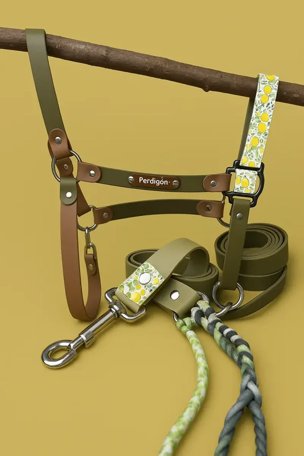 Longe + Licol en Biothane – Taille FULL