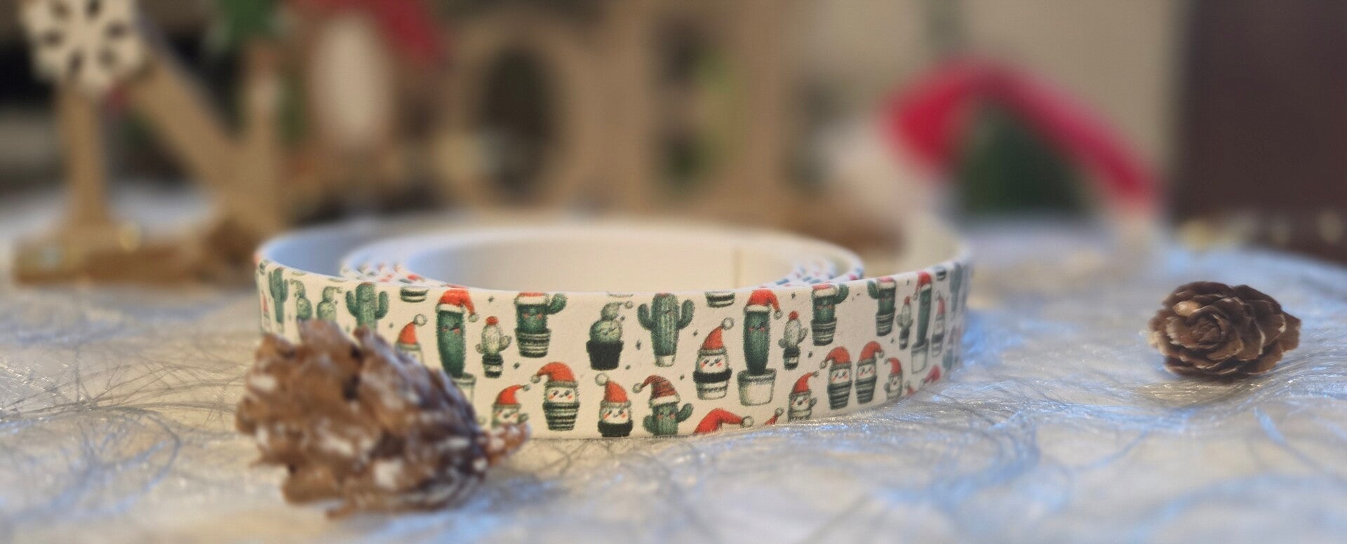 Collier en biothane Edition de noël