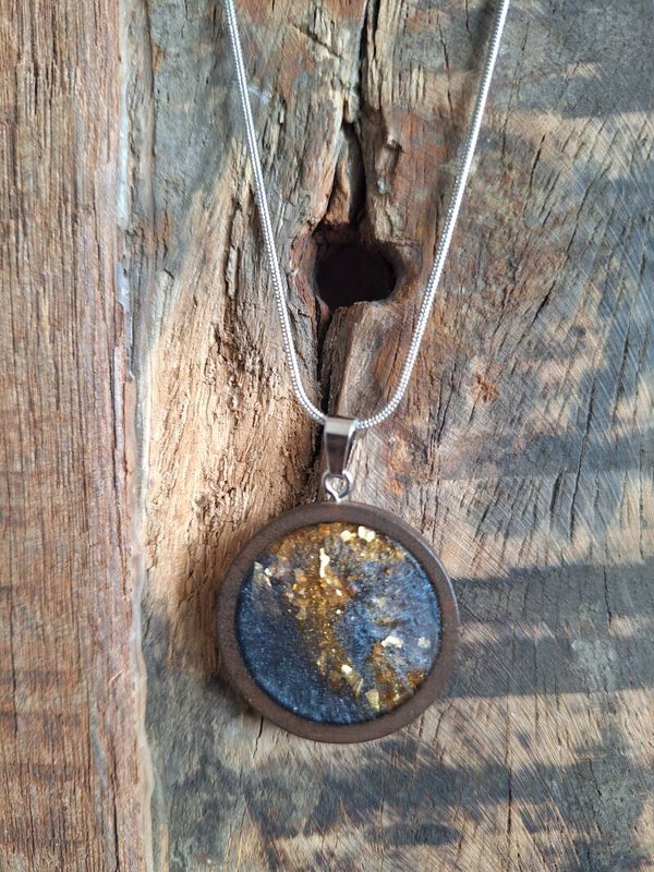 Hanger Woody Blue Gold