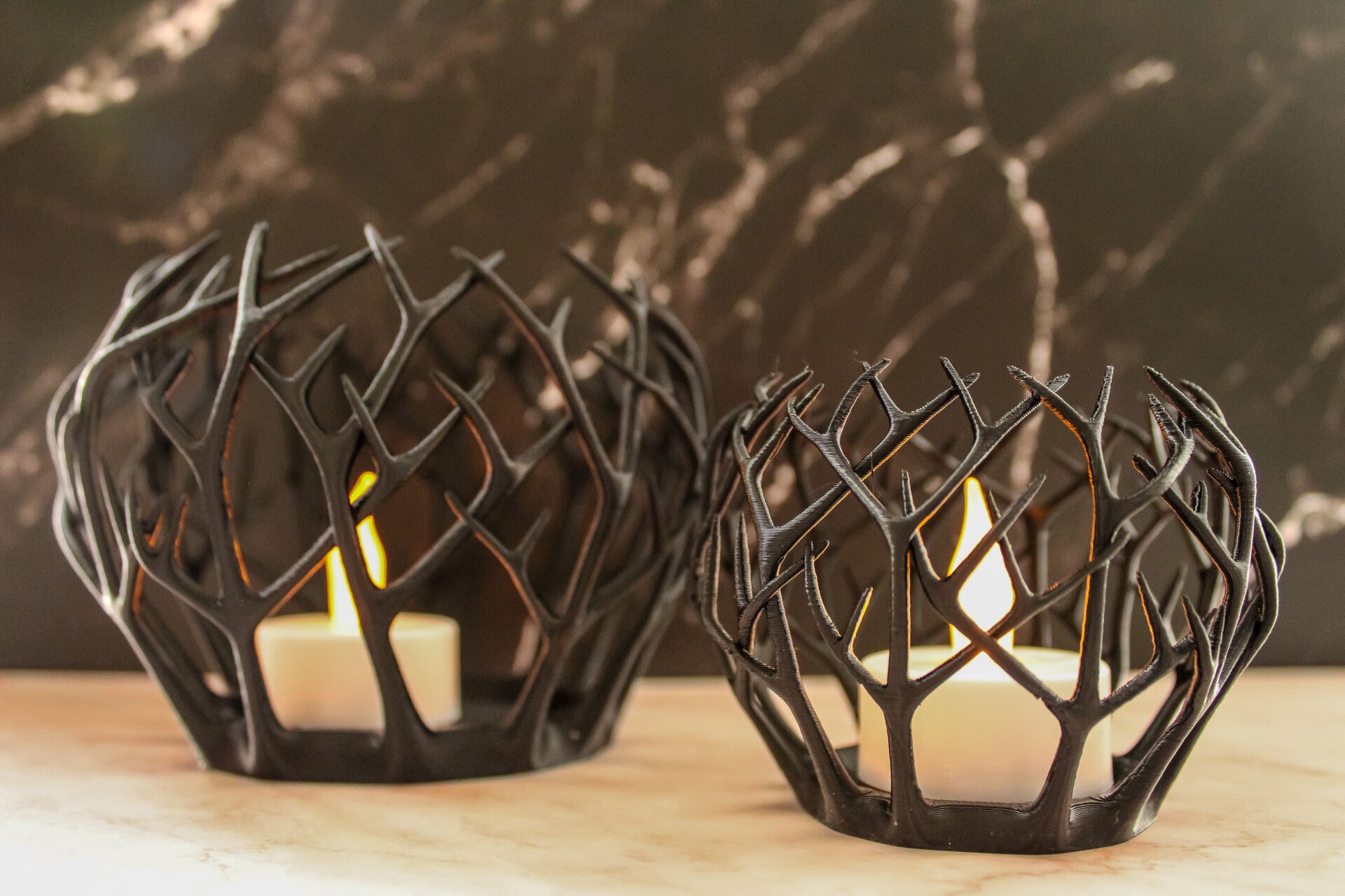 Waxine lichthouder Halloween