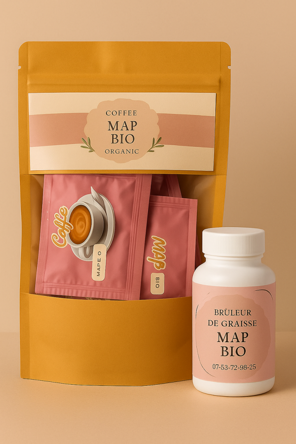 M.A.P BIO : Kit booster perte de poids - Coffee + Brûleur de graisse