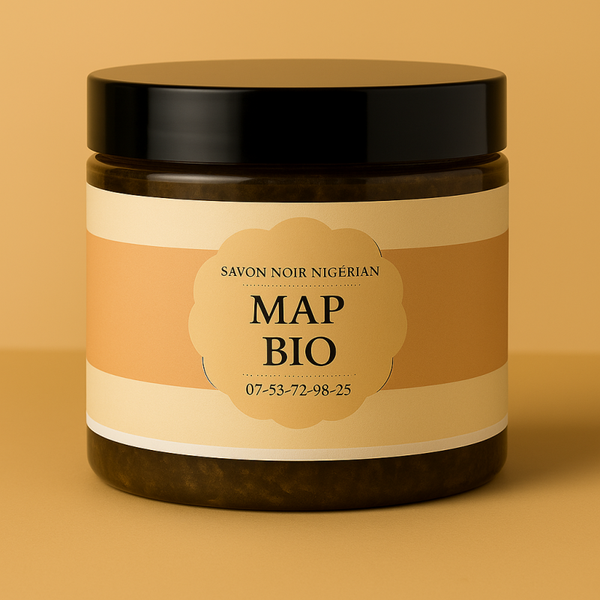 M.A.P BIO : Savon noir nigérian