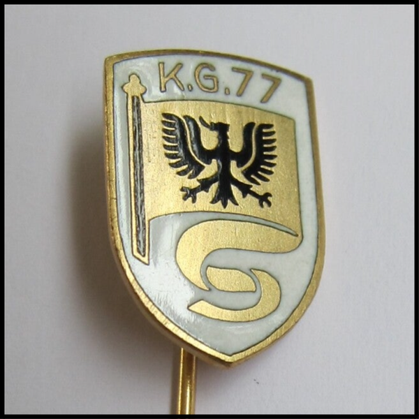 Luftwaffe Staffelnadel Kampfgeschwader 77 (KG77) pin