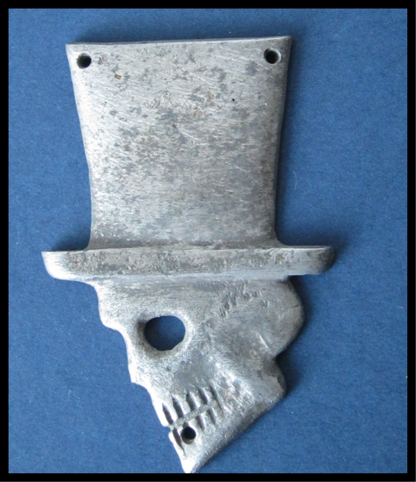 Original WW2 Cap Badge for Kriegsmarine U-boat U-972 / Mützenabzeichen U-Boot U972 2WK