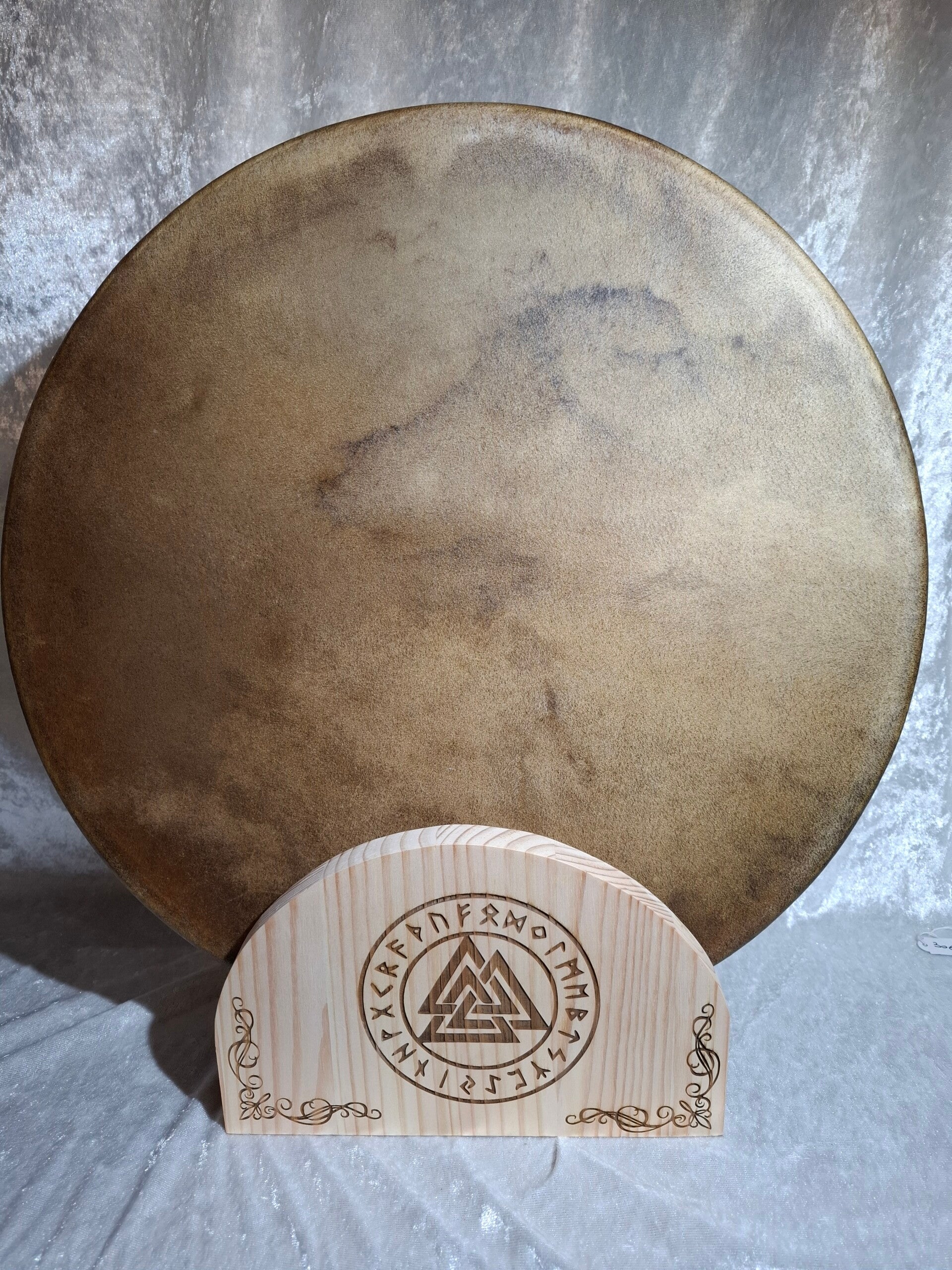 Présentoir à tambour runes viking